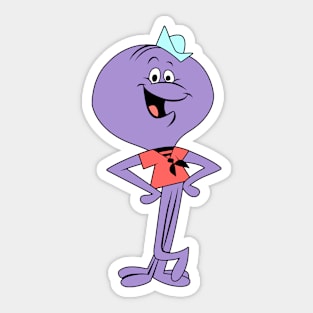 Squiddly - Boomerang Sticker